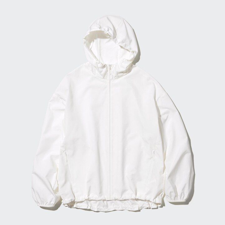 uniqlo uv-skyddande fickjackor för kvinnor gröna -