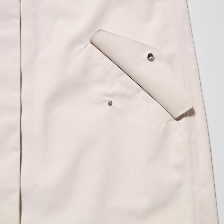 svarta uniqlo blocktech half jackets för dam