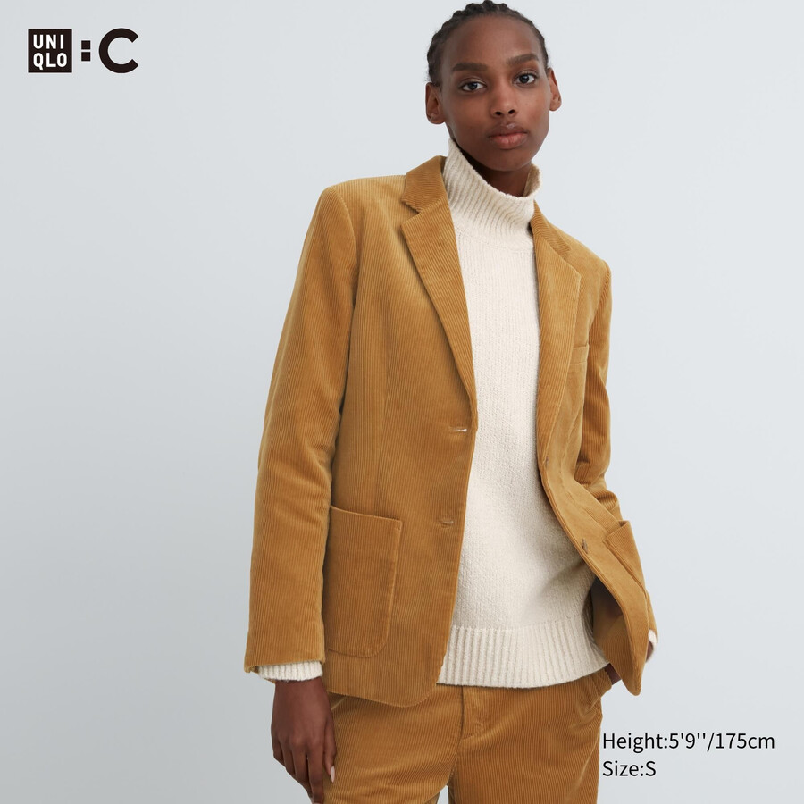 uniqlo corduroyjackor bruna dam