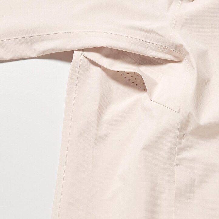 dam uniqlo blocktech jackor röda