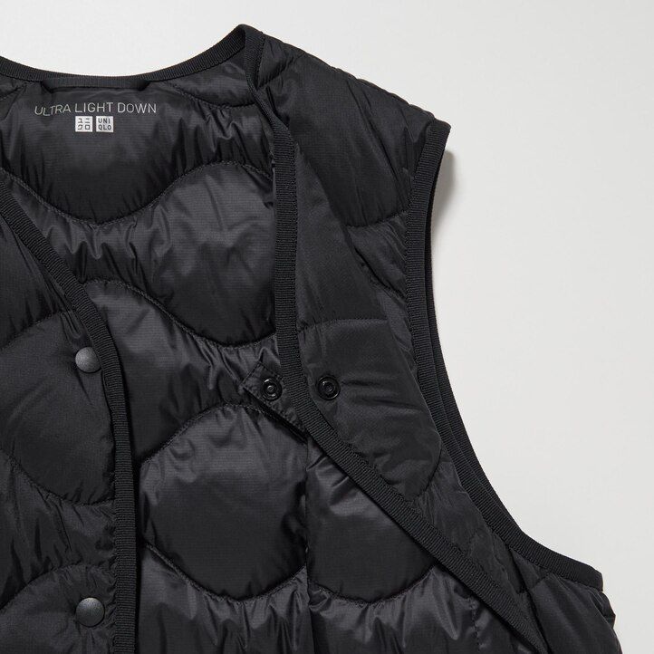 mörkgröna uniqlo ultra light dunjackor för dam