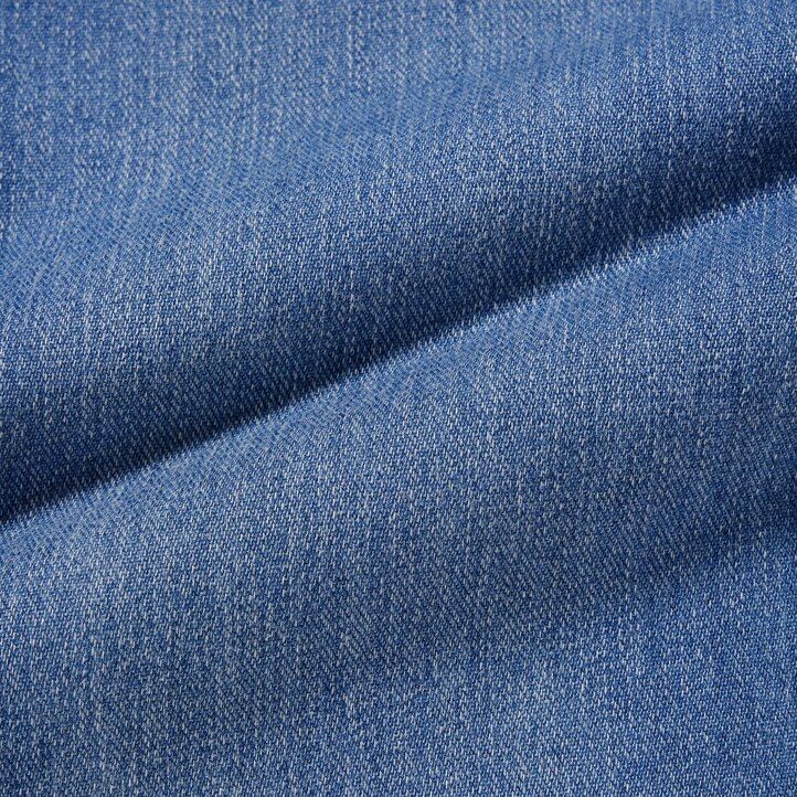 dam uniqlo ultra stretch high rise cropped jeans blå