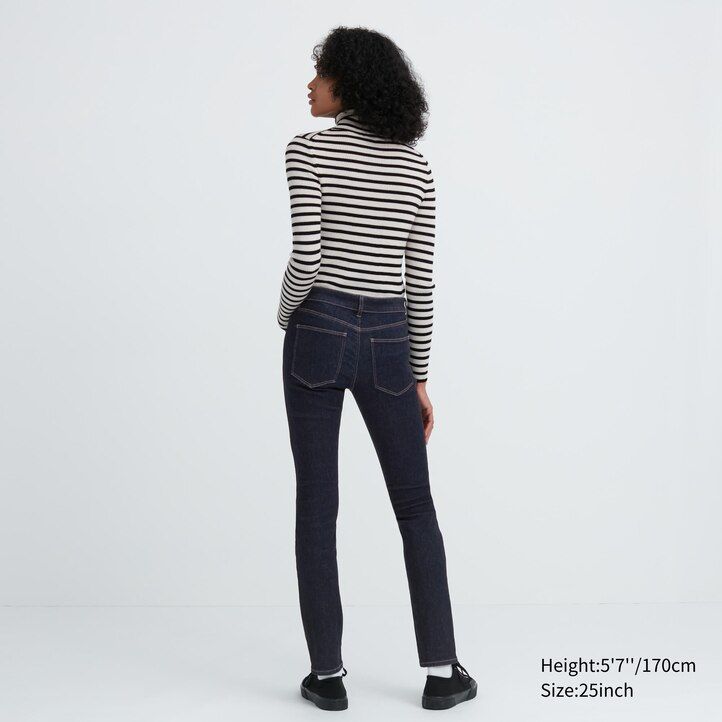 uniqlo ultra stretch skinny fit jeans vita dam