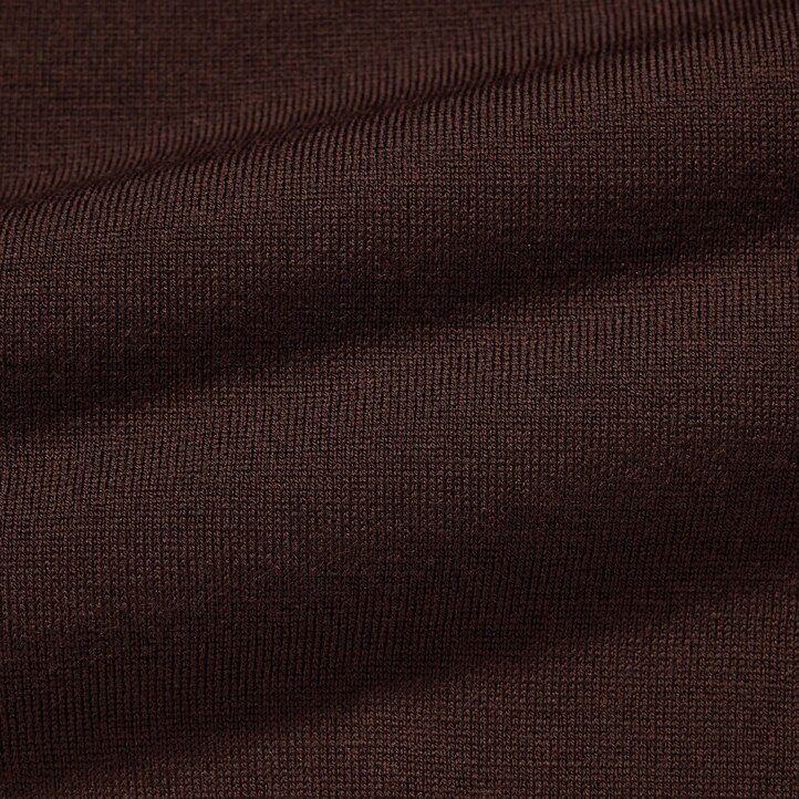 orange uniqlo 100 extra fin merinoullströja för kvinnor