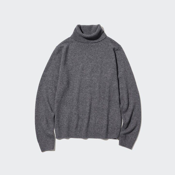 uniqlo 100pctshmere damtröjor blå
