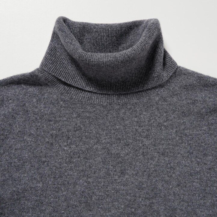 uniqlo 100pctshmere damtröjor blå