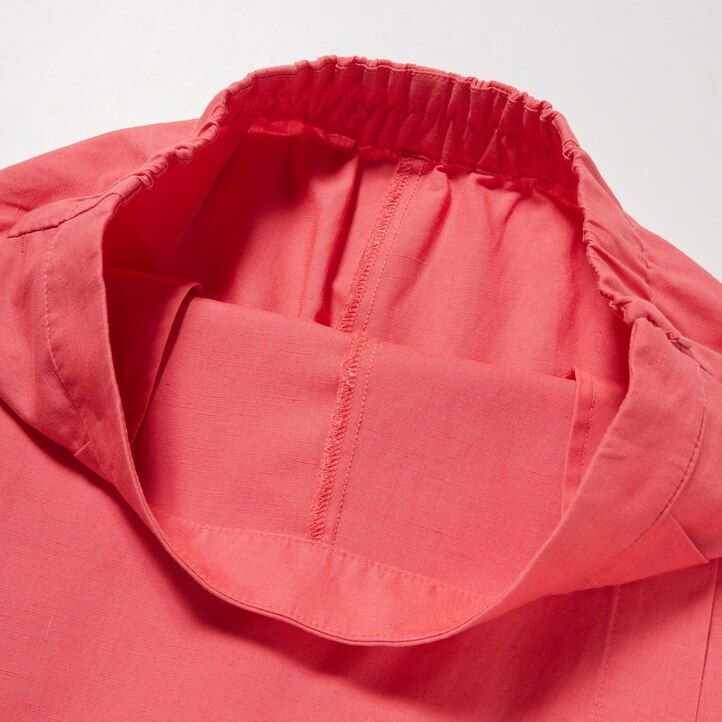 rosa uniqlo kjolar i linneblandning för kvinnor