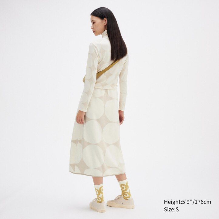 uniqlo fleece damkjolar svarta