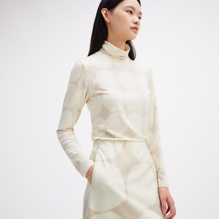uniqlo fleece damkjolar svarta