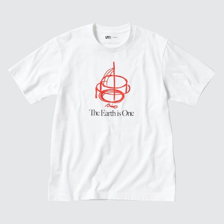 vita uniqlo peace for all graphic tadao ando damtröjor