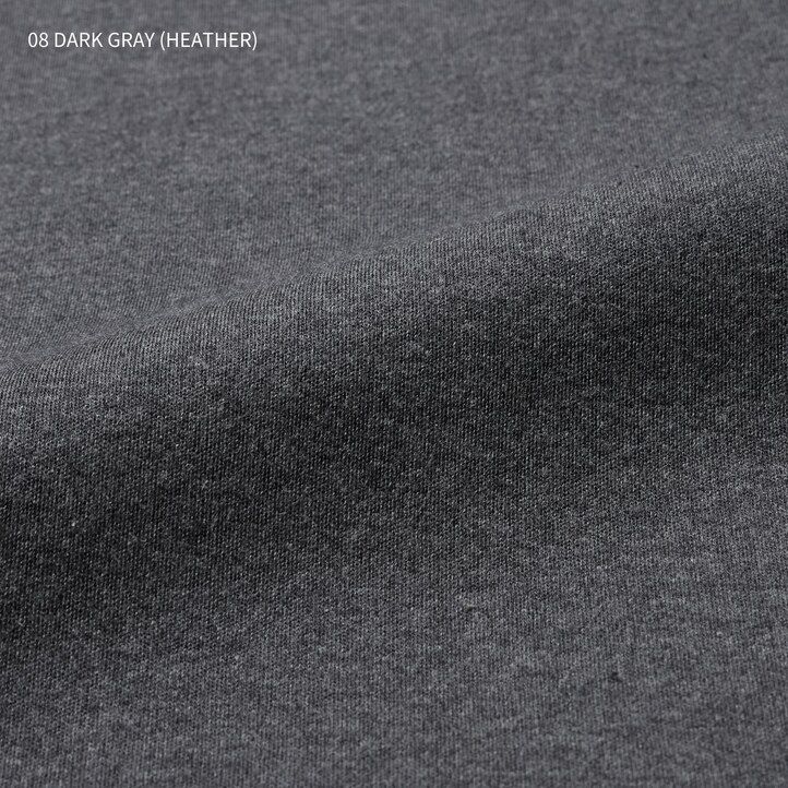 dam uniqlo slät bomulls-t-shirt med rund halsringning grön