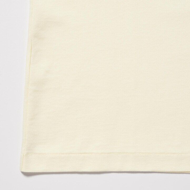 gröna uniqlo 100 supima bomulls-t-shirts med v-ringning för damer