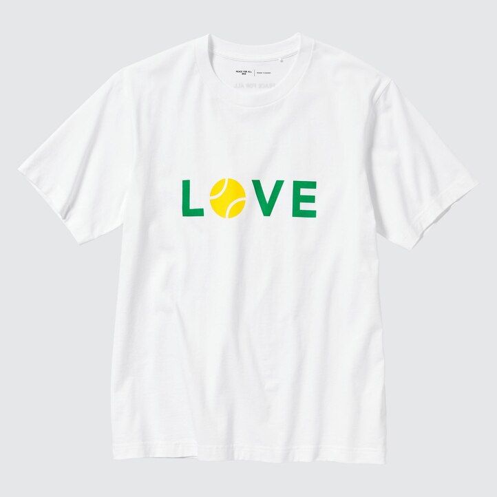 uniqlo peace for all graphic roger federer dam t-shirts vita
