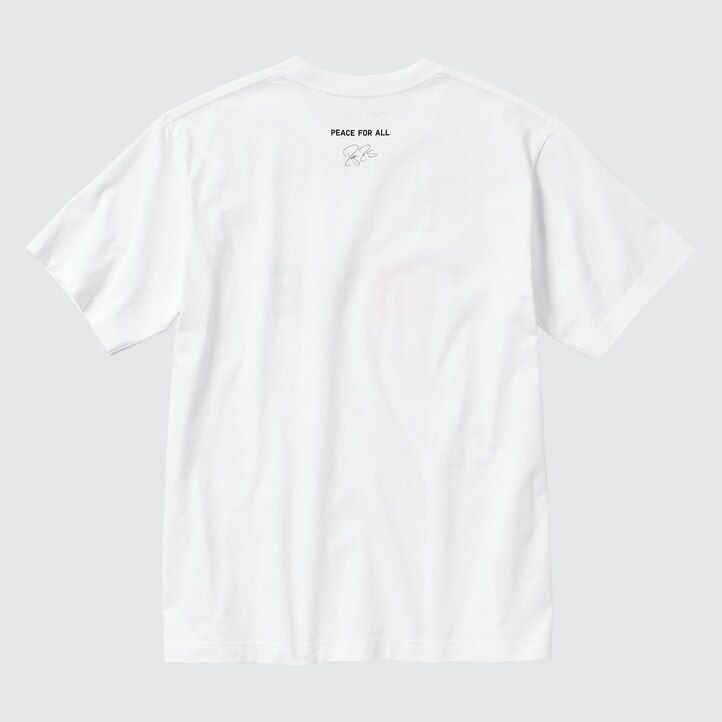 uniqlo peace for all graphic roger federer dam t-shirts vita