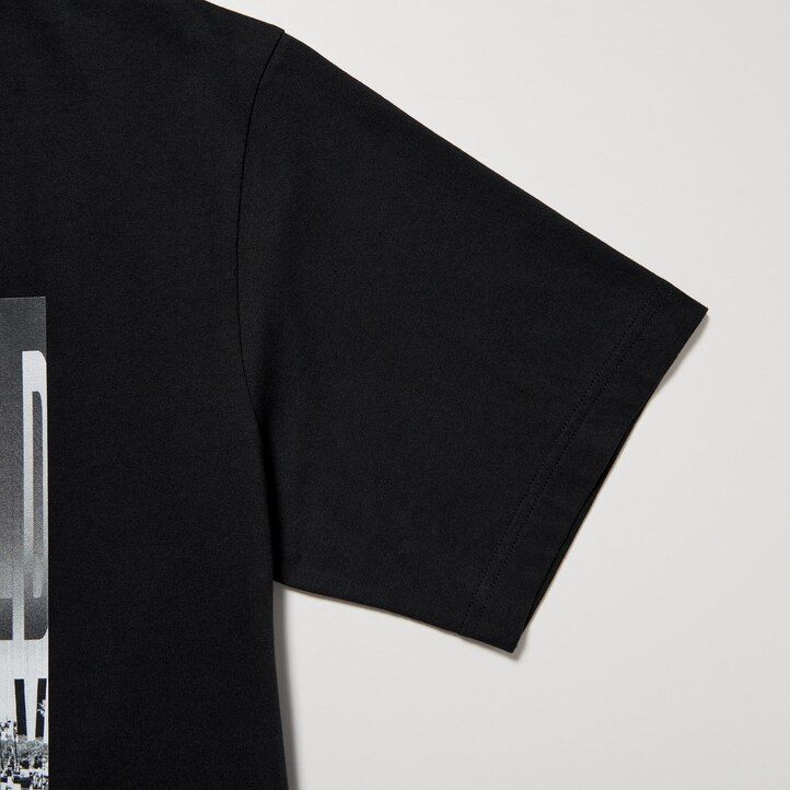 svarta uniqlo peace for all graphic kosuke kawamura dam-t-shirts