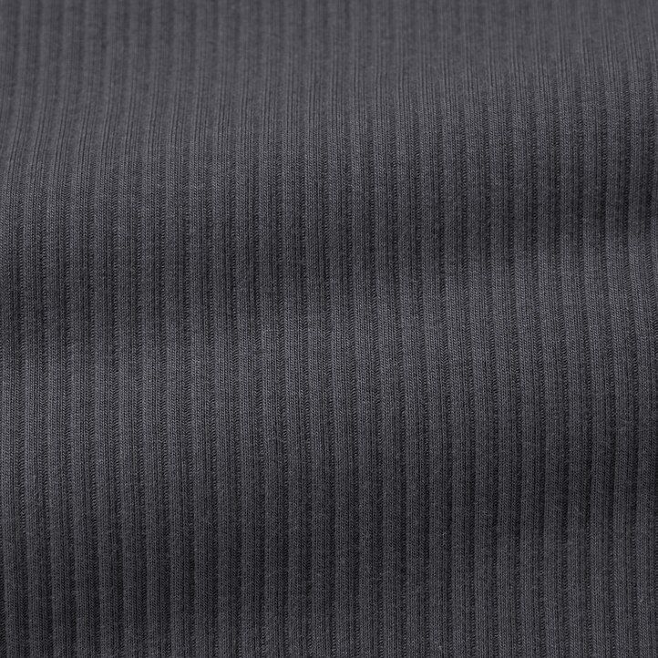 rosa uniqlo ribbade korta rundhalsade t-shirts för kvinnor