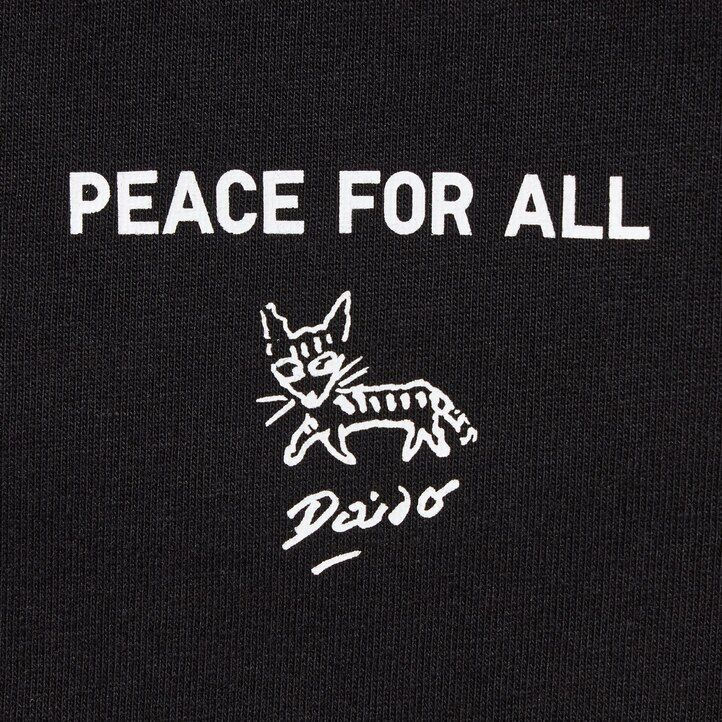 uniqlo peace for all graphic daido moriyama dam t-shirts svarta