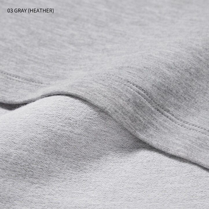 mörkgröna uniqlo heattech extra varma bomulls-t-shirts med rund hals och Ärmar för dam