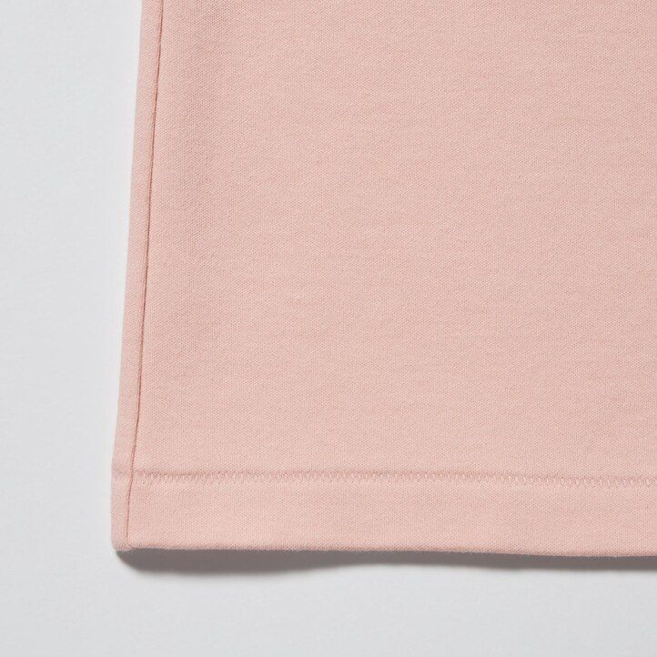 uniqlo smooth stretch cotton rundringad Ärm dam t-shirts svarta