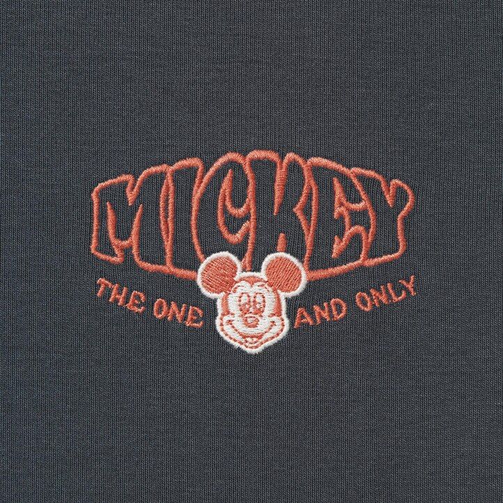 uniqlo disney collection mini ut graphic dam-t-shirts mörkgrå