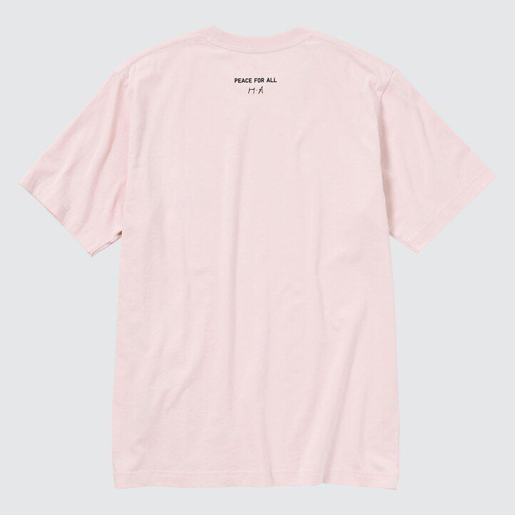 rosa uniqlo peace for all graphic haruka ayase dam-t-shirts