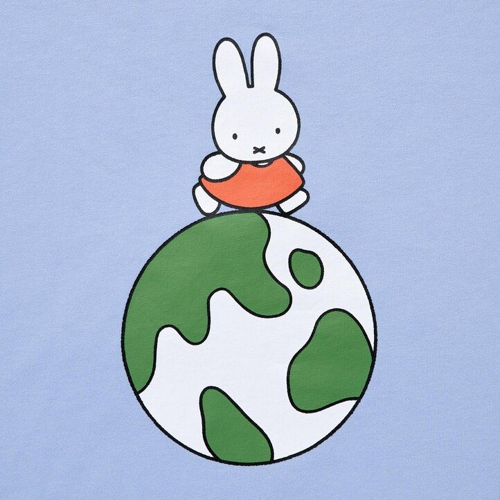 dam uniqlo peace for all graphic dick bruna t-shirts blå