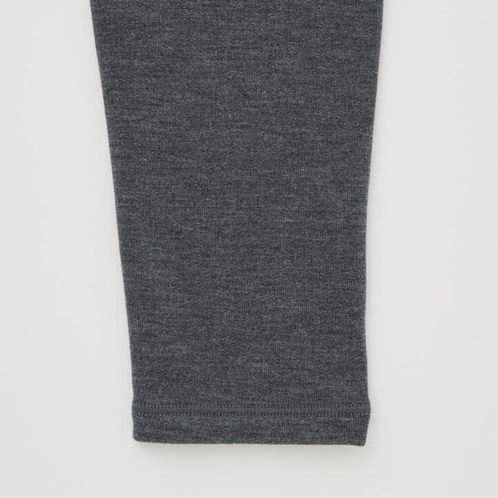 mörkgrå uniqlo heattech ultra warm thermal tight för kvinnor