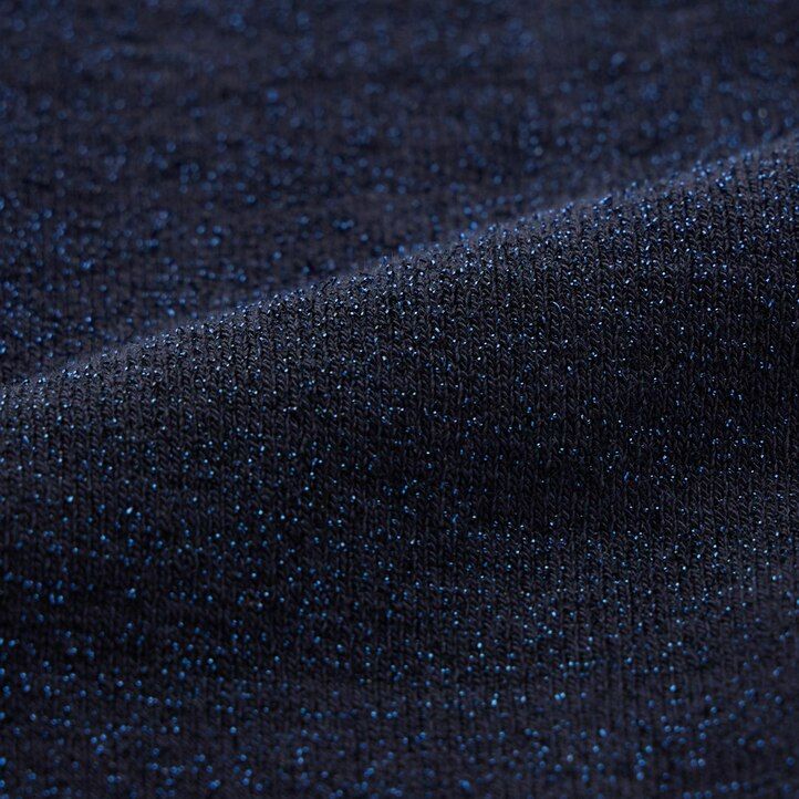 svarta uniqlo heattech glitter stickade termostights för dam