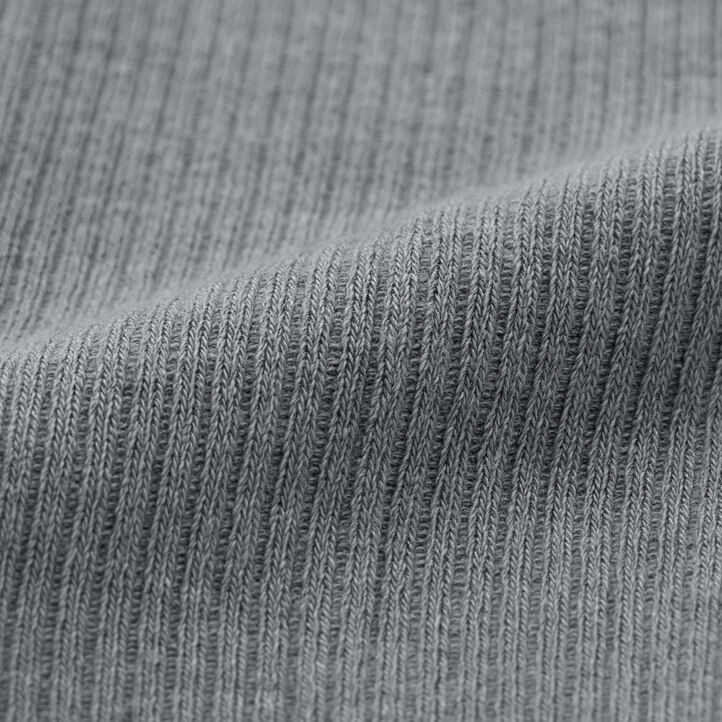 grå uniqlo heattech ribbed stickad termo damtights
