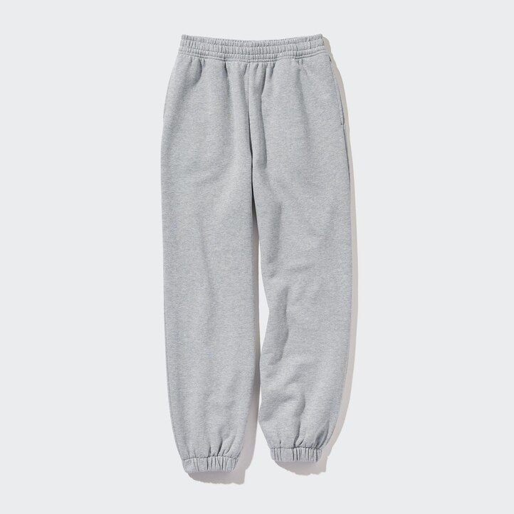 dam uniqlo joggingbyxor grå - uniqlo