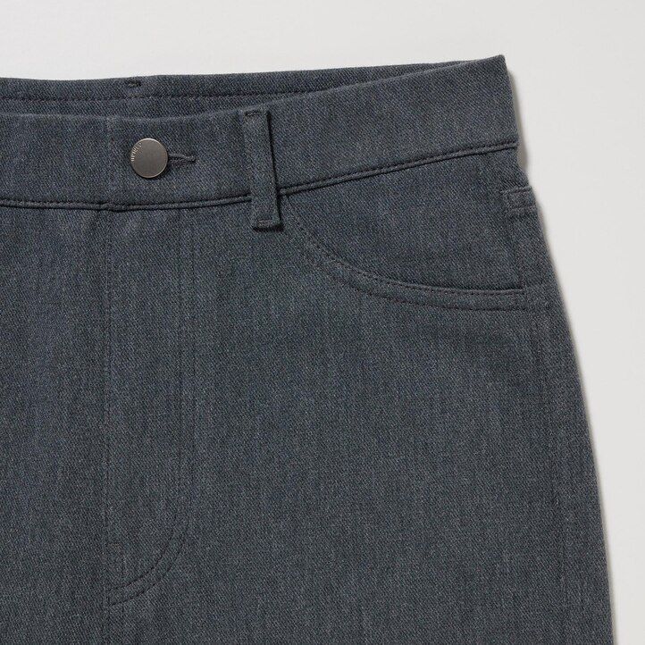 uniqlo heattech ultra stretch high rise thermal damtoppar olivgrön