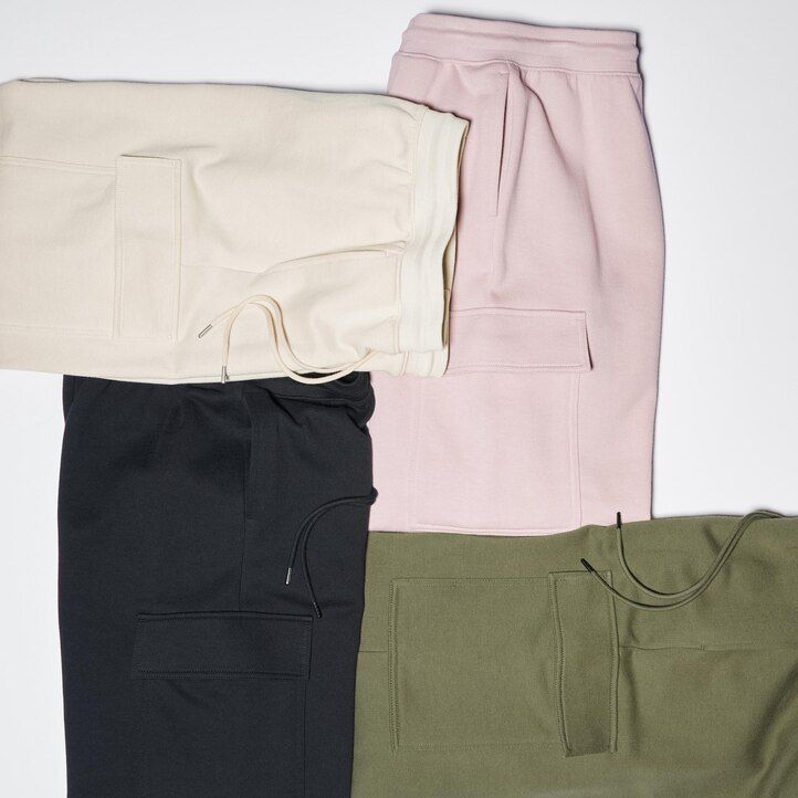 rosa uniqlo sweatrgo damtoppar