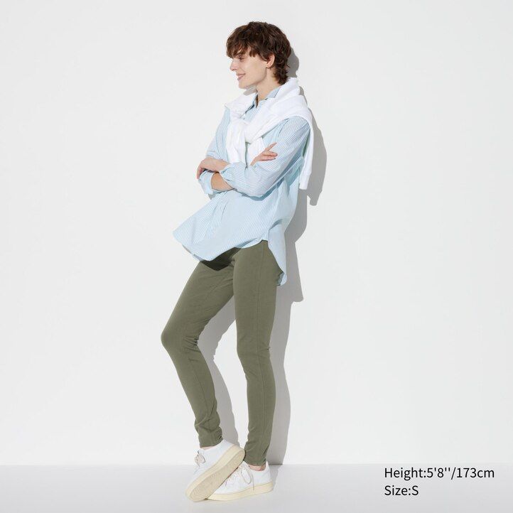 uniqlo ultra stretch damtoppar vita