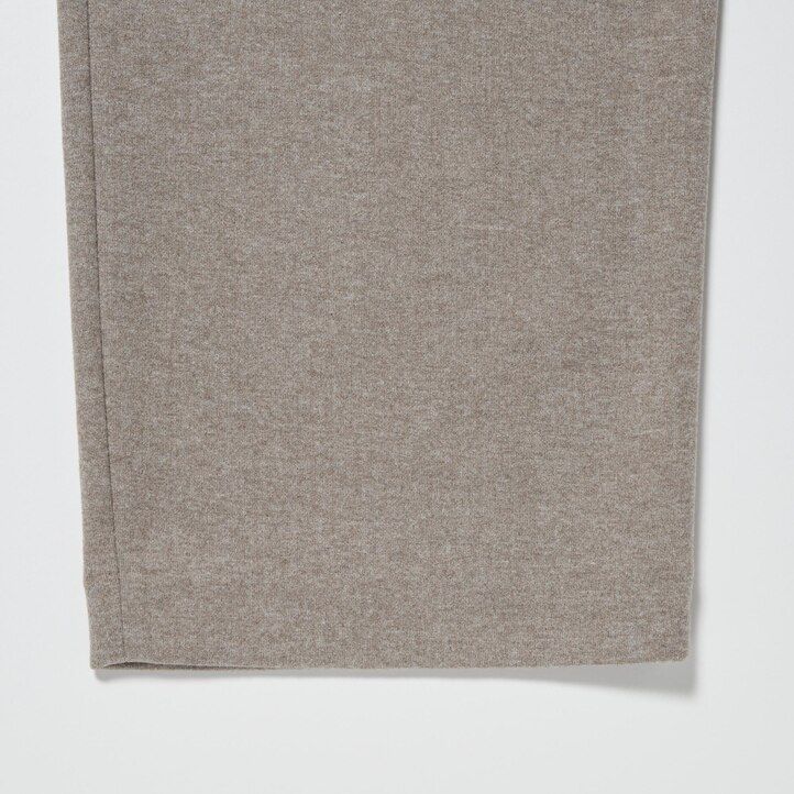 uniqlo borstad jersey plisserad vida ben damtopp beige