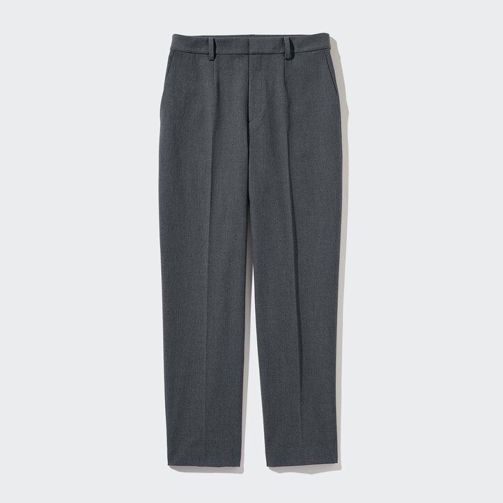 uniqlo smart ankellånga damtoppar grå