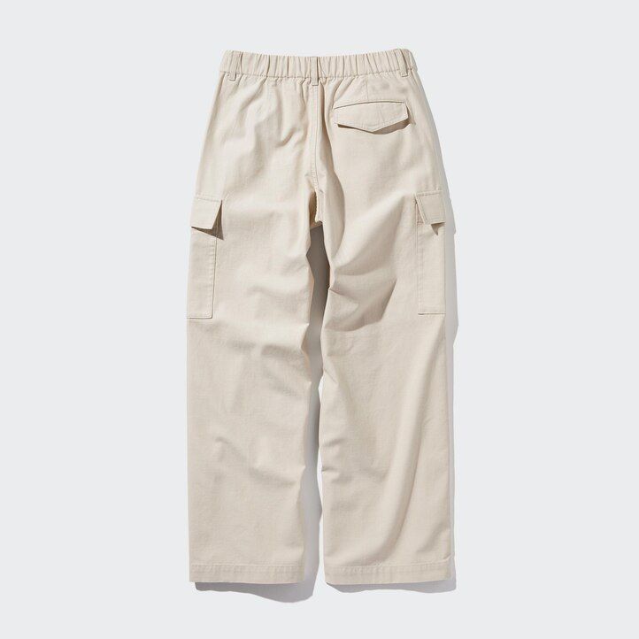 uniqlo wide straight legrgo damtoppar mörkgrå