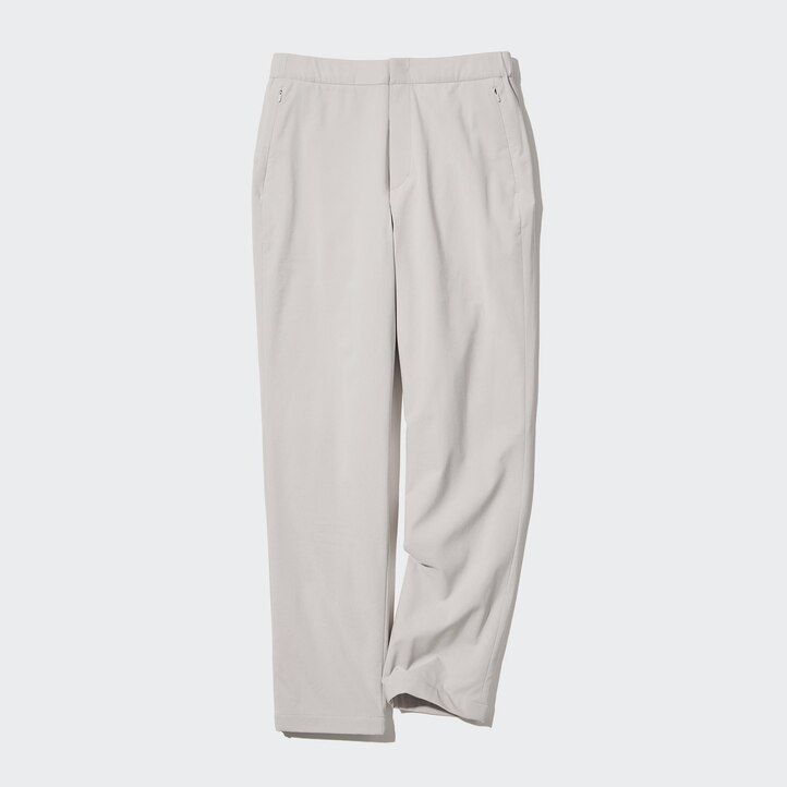 dam uniqlo heattech varmt fodrade toppar marinblå