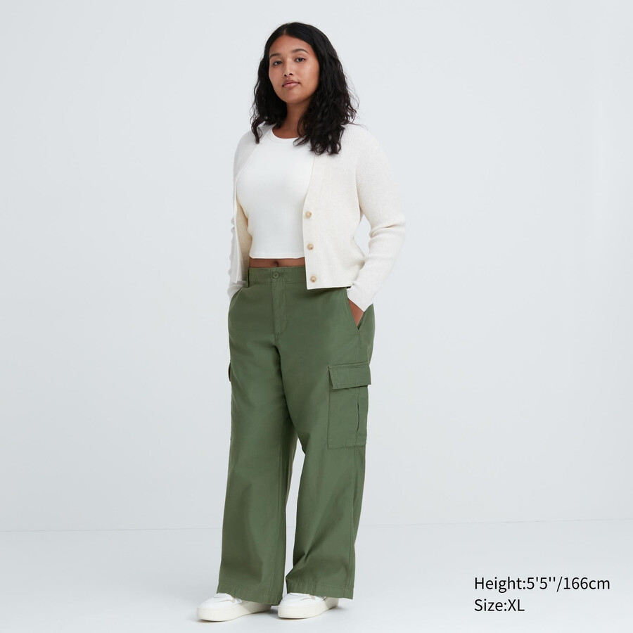 gröna uniqlo vida raka legrgo damtoppar