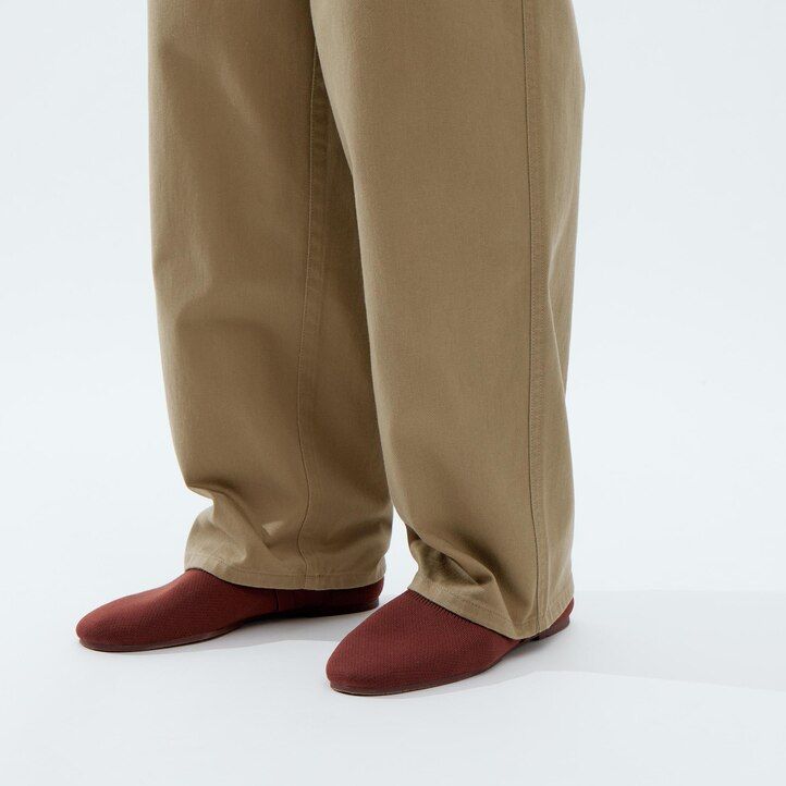 uniqlo chino-toppar i svart för kvinnor