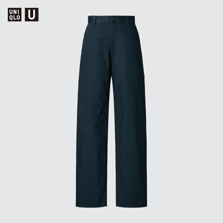 uniqlo chino-toppar i svart för kvinnor