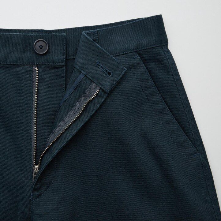 uniqlo chino-toppar i svart för kvinnor