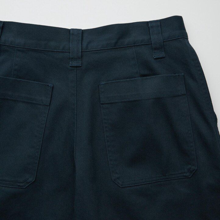 uniqlo chino-toppar i svart för kvinnor