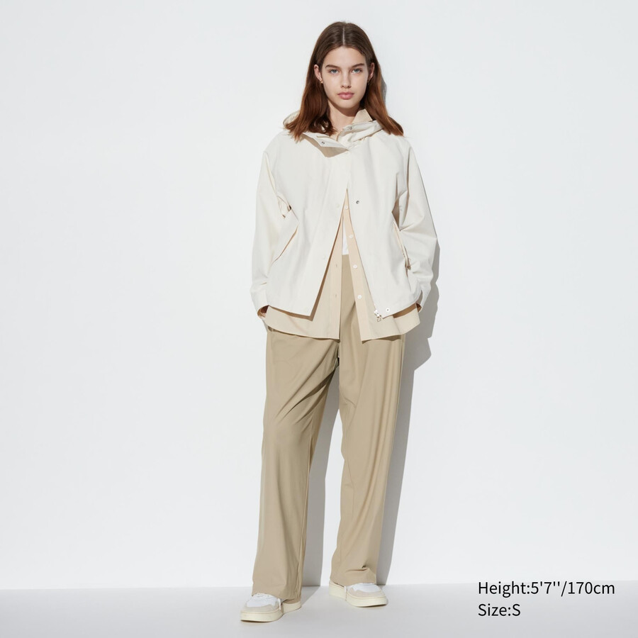 uniqlo airism ultra stretch raka vida ben damtoppar beige