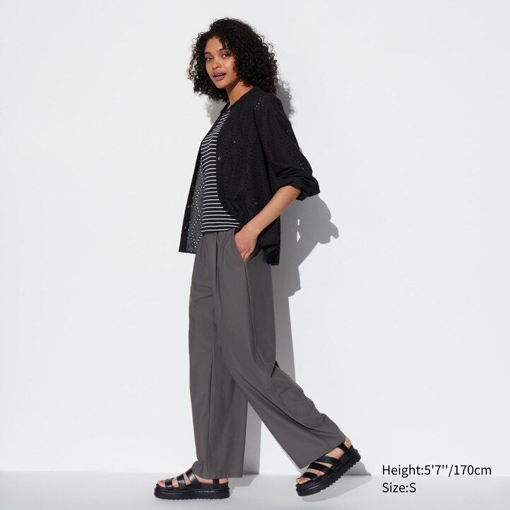 uniqlo airism ultra stretch raka vida ben damtoppar beige