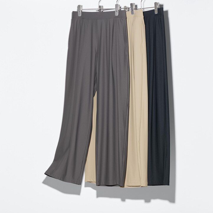 uniqlo airism ultra stretch raka vida ben damtoppar beige