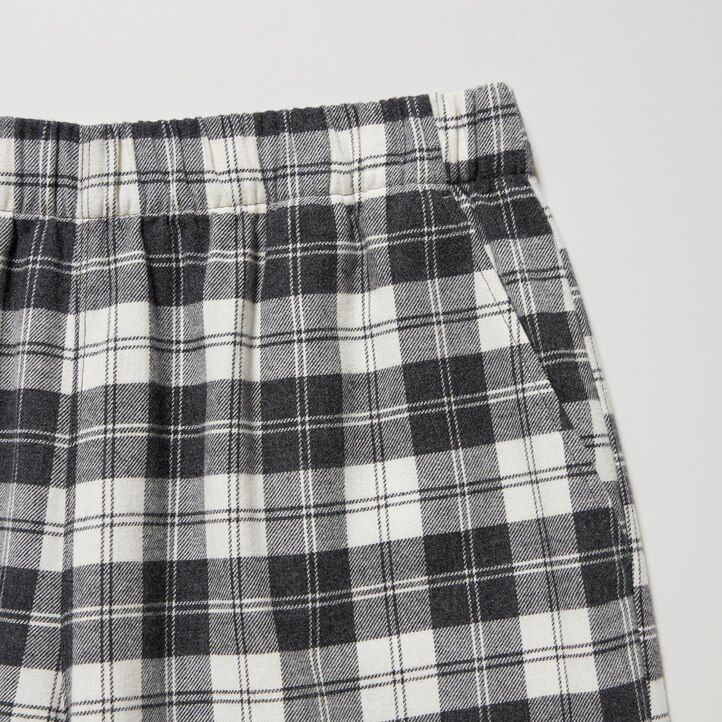 vita uniqlo flanelltoppar för kvinnor