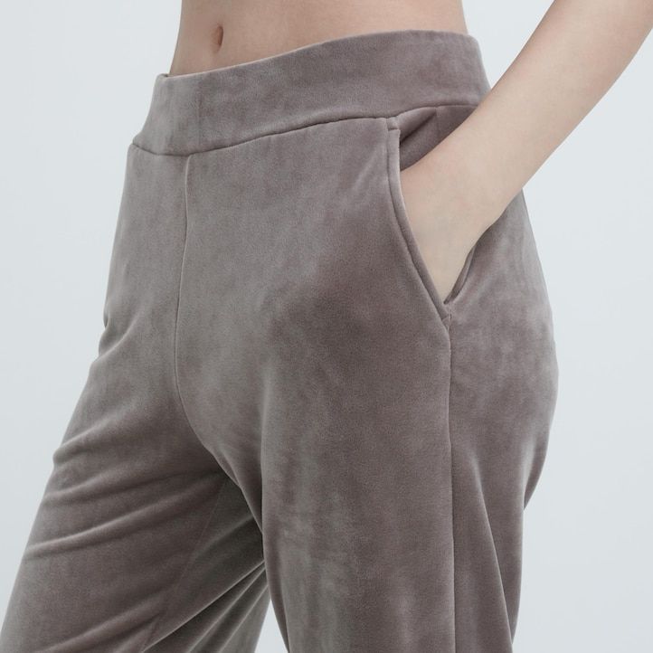 blå uniqlo ultra stretch smooth tops för dam