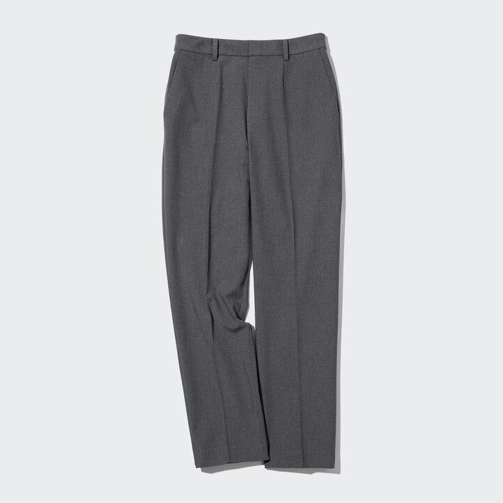 dam uniqlo smart ankellånga toppar marinblå