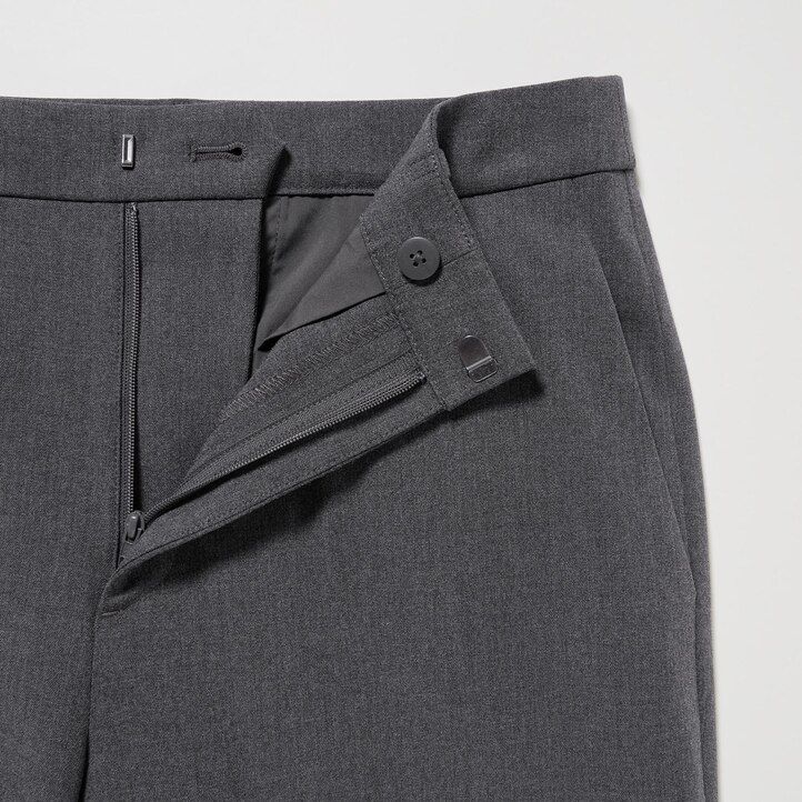 dam uniqlo smart ankellånga toppar marinblå