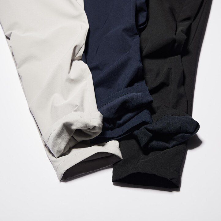 svarta uniqlo heattech varmt fodrade toppar för dam
